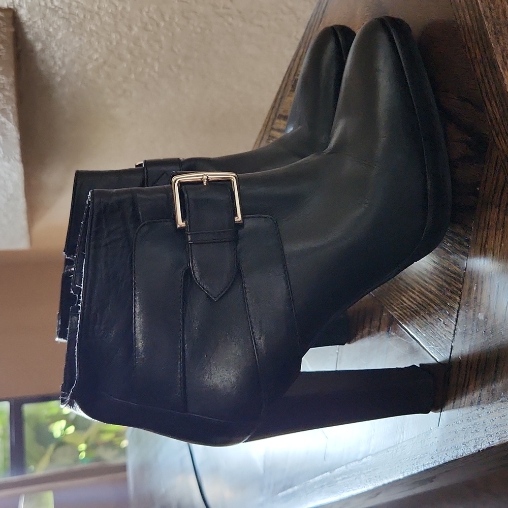 Hermes Black Ankle Booties with Sleek Design